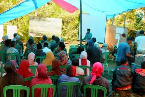 Pertemuan Pengesahan Peta Partisipatif oleh Masyarakat Ciwaluh, Cipecang dan Lengkong