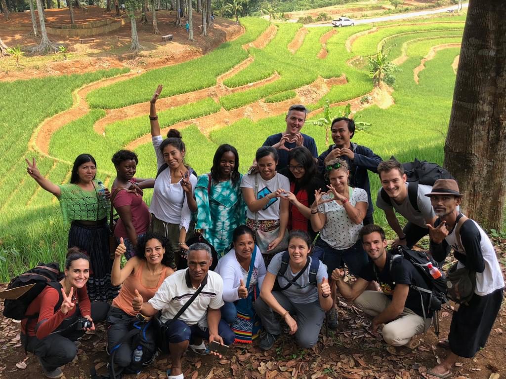 Participants of GLF Field Visit at Cepak Situ - Kasepuhan Karang Customary Forest